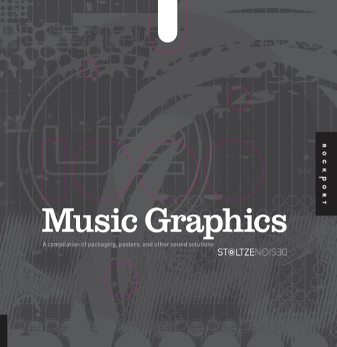Cover image for book 1,000 Music Graphics