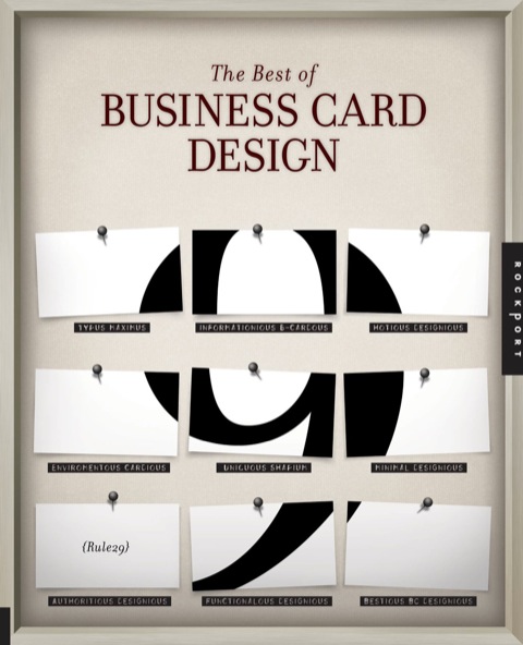 Cover image for book The Best of Business Card Design 9