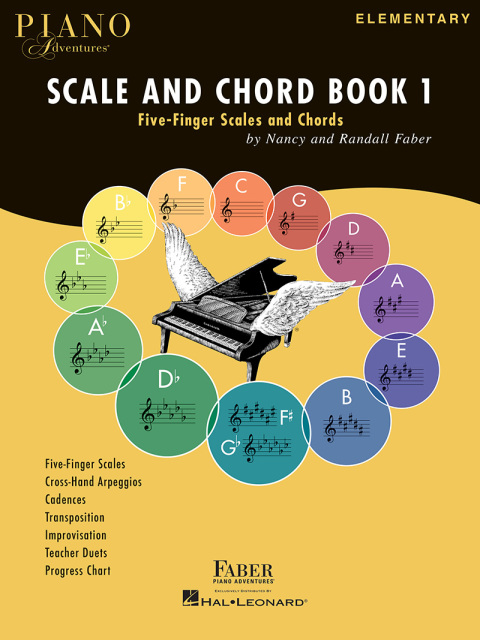 Piano Adventures Scale+Chord Book 1