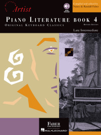 Titelbild: Piano Literature - Book Four: Developing Artist Original Keyboard Classics 9781616772826