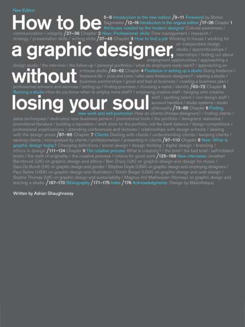 Cover image for book How to Be a Graphic Designer without Losing Your Soul