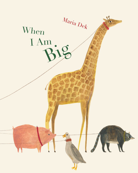 Cover image for book When I Am Big