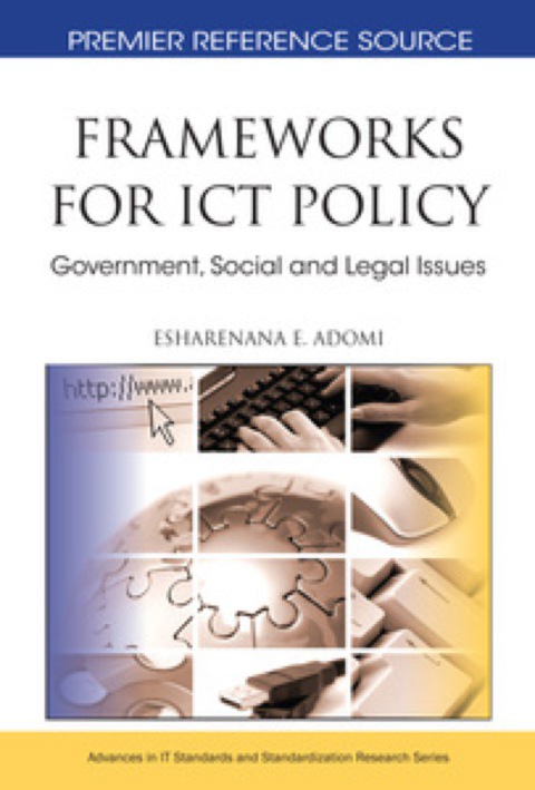 Cover image for book Frameworks for ICT Policy