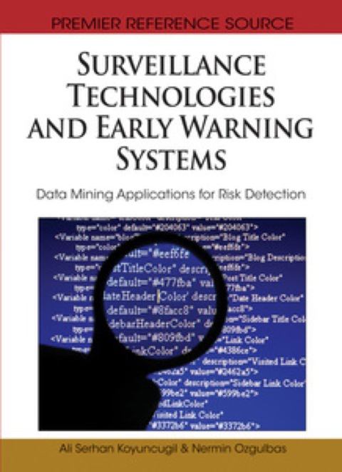 Cover image for book Surveillance Technologies and Early Warning Systems