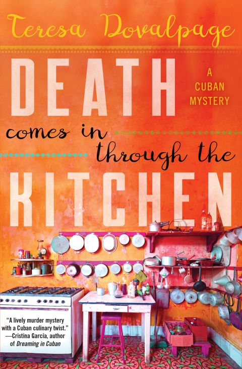 Cover image for book Death Comes in through the Kitchen