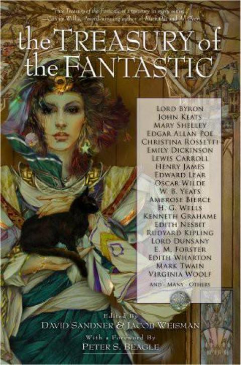 Cover image for book The Treasury of the Fantastic