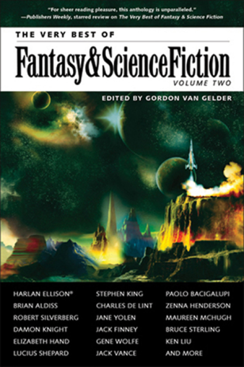 Cover image for book The Very Best of Fantasy & Science Fiction, Volume 2