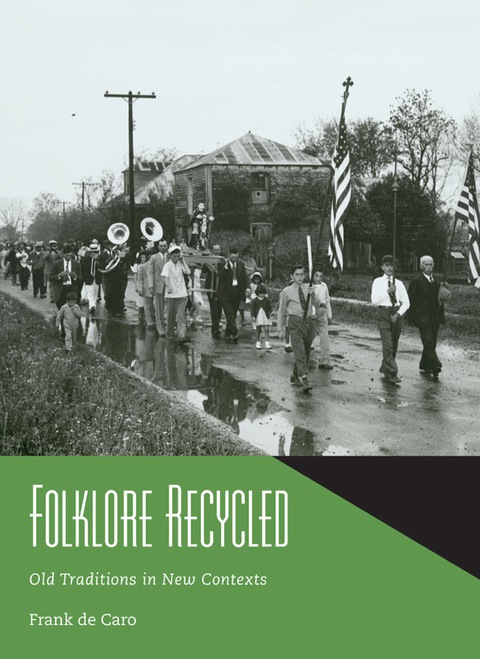 Cover image for book Folklore Recycled