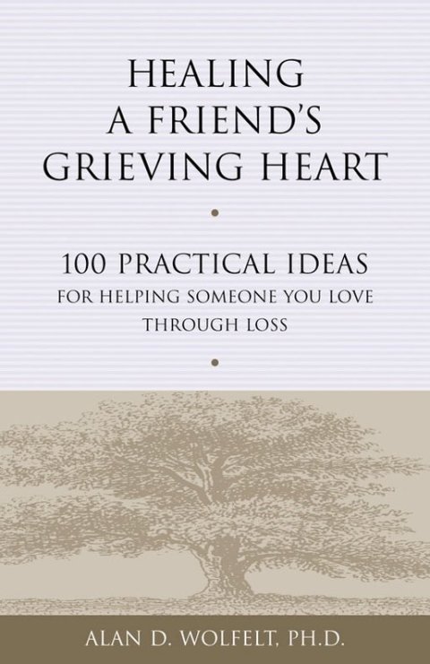 Cover image for book Healing a Friend's Grieving Heart