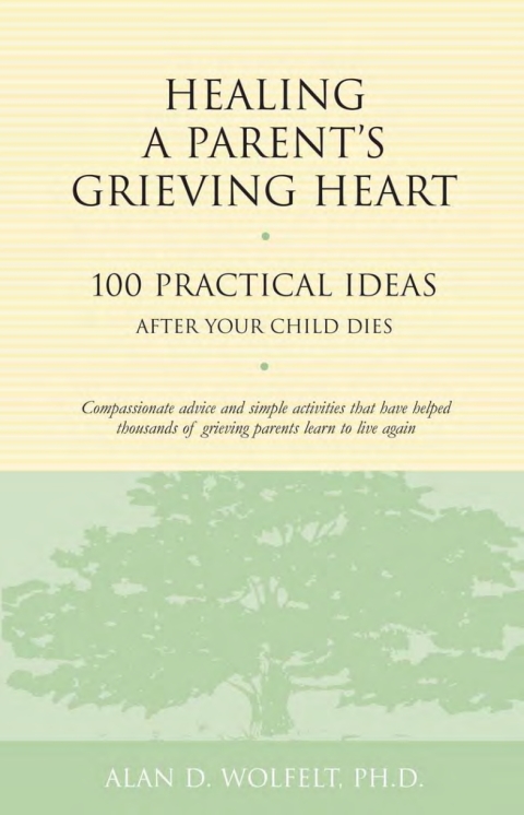 Cover image for book Healing a Parent's Grieving Heart