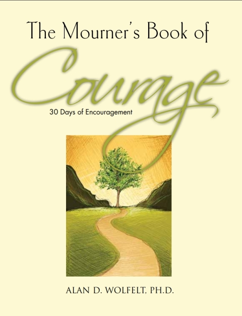 Cover image for book The Mourner's Book of Courage