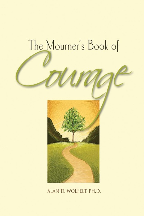 Cover image for book The Mourner's Book of Courage