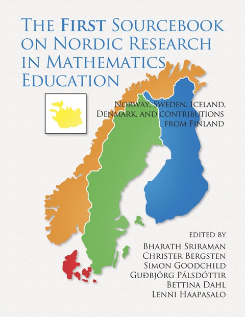 Cover image for book The First Sourcebook on Nordic Research in Mathematics Education: Norway, Sweden, Iceland, Denmark and contributions from Finland