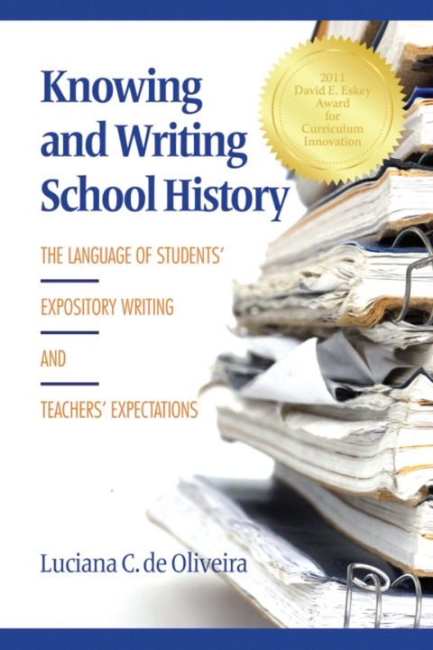 Cover image for book Knowing and Writing School History