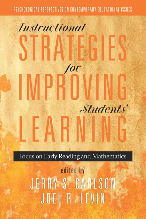 Cover image for book Instructional Strategies for Improving Students' Learning