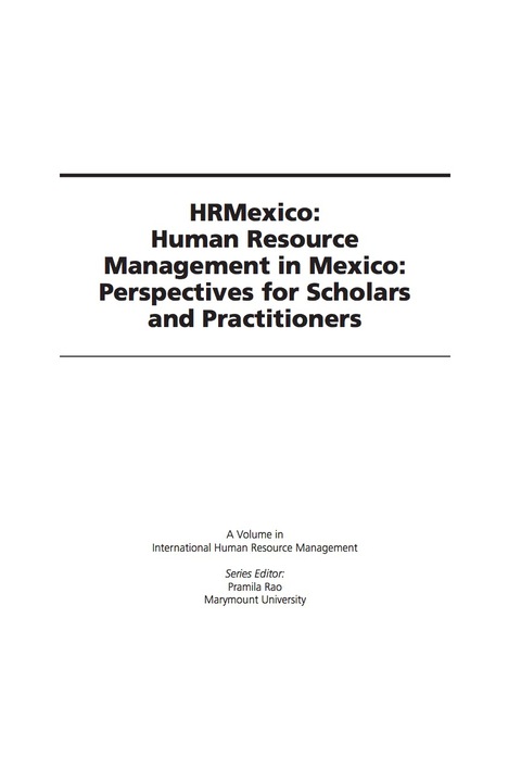 Cover image for book HRMexico