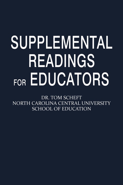Cover image for book Supplemental Readings for Educators