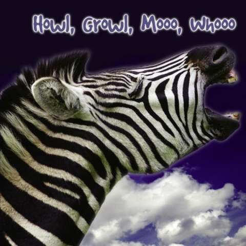 Cover image for book Howl, Growl, Mooo, Whooo