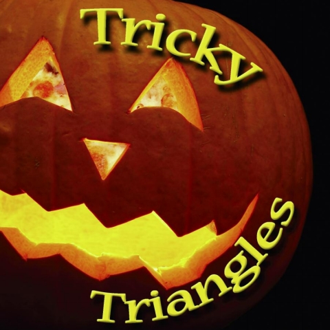 Cover image for book Tricky Triangles!