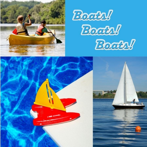 Cover image for book Boats! Boats! Boats!