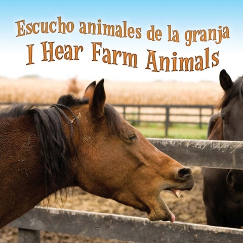 Cover image for book Escucho animales de la granja