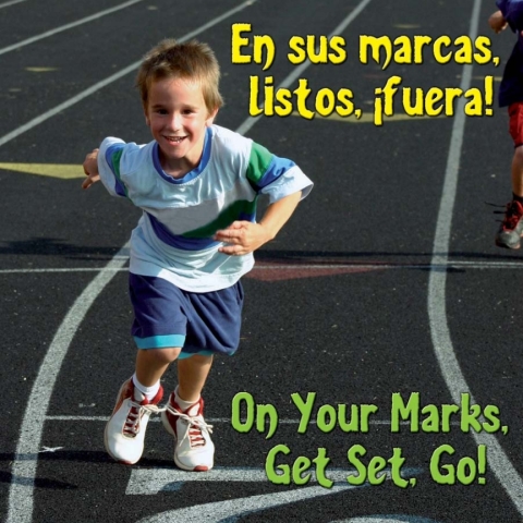 Cover image for book En sus marcas, listos, fuera!
