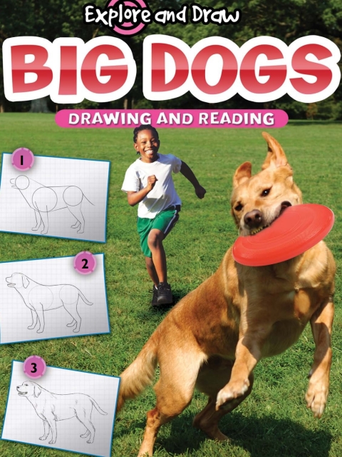 Cover image for book Big Dogs, Drawing and Reading