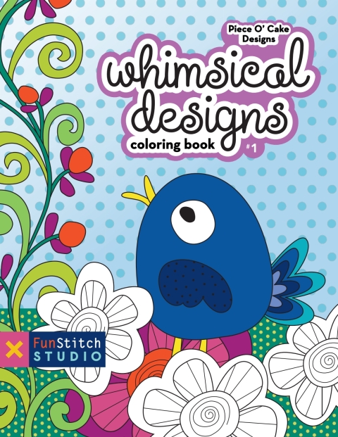 Cover image for book Whimsical Designs Coloring Book