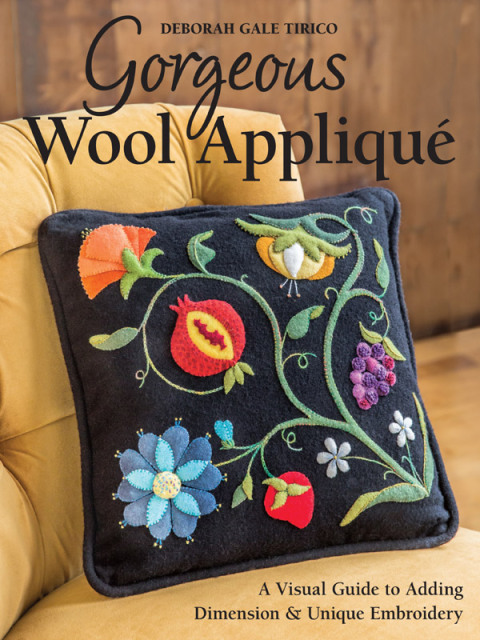 Cover image for book Gorgeous Wool Appliqué