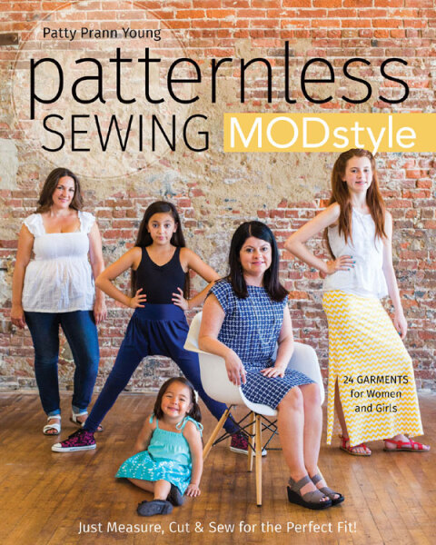 Cover image for book Patternless Sewing Mod Style