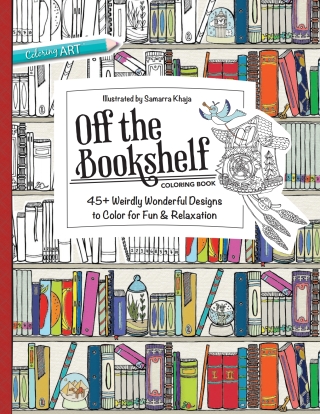 Off the Bookshelf Coloring Book