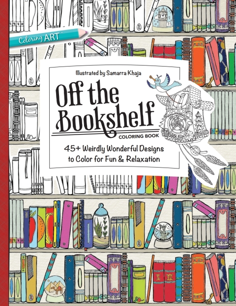 Cover image for book Off the Bookshelf Coloring Book
