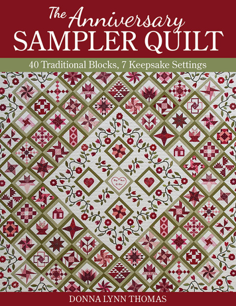 Cover image for book The Anniversary Sampler Quilt