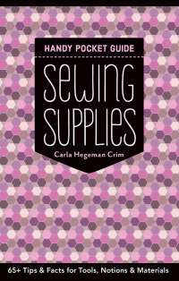 صورة الغلاف: Sewing Supplies Handy Pocket Guide 9781617455346