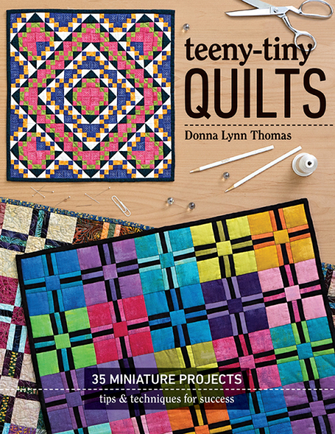 Cover image for book Teeny-Tiny Quilts