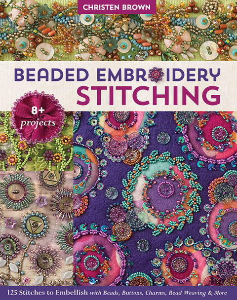 Cover image for book Beaded Embroidery Stitching