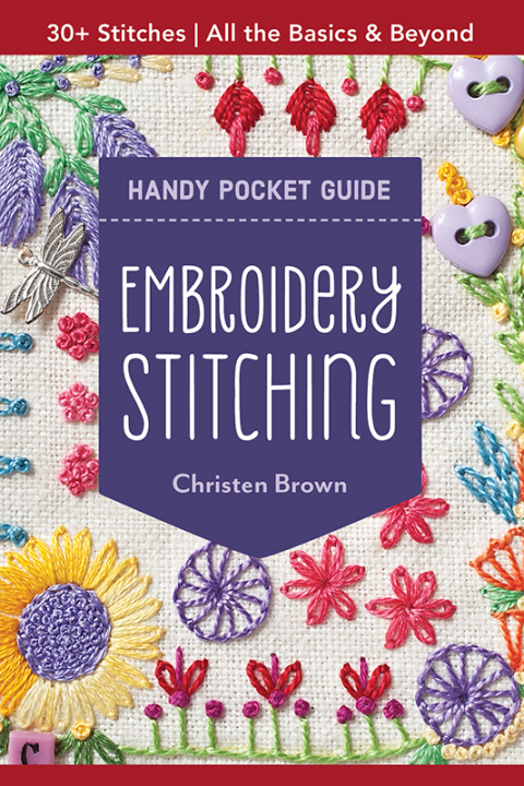 Cover image for book Embroidery Stitching Handy Pocket Guide