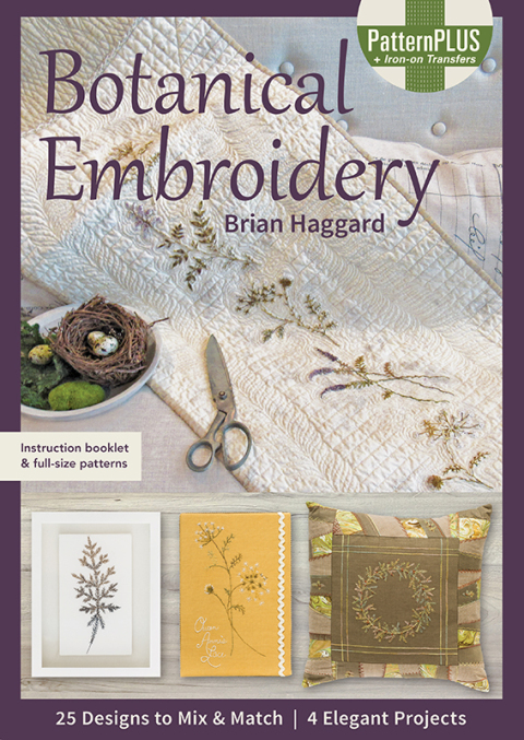 Cover image for book Botanical Embroidery