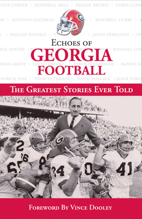 Cover image for book Echoes of Georgia Football