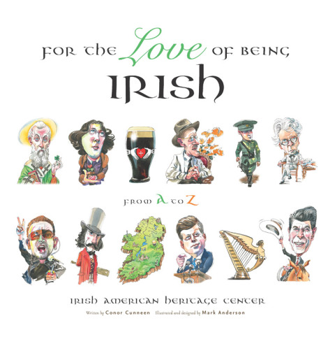Cover image for book For the Love of Being Irish