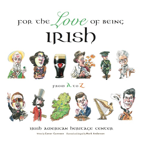 Cover image for book For the Love of Being Irish