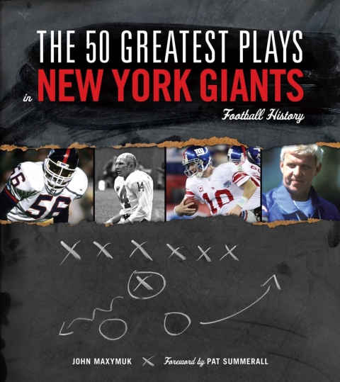 Cover image for book The 50 Greatest Plays in New York Giants Football History