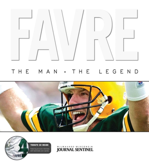 Cover image for book Favre: The Man. The Legend.