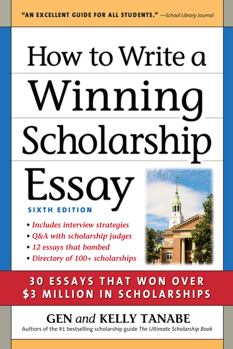 Cover image for book How to Write a Winning Scholarship Essay