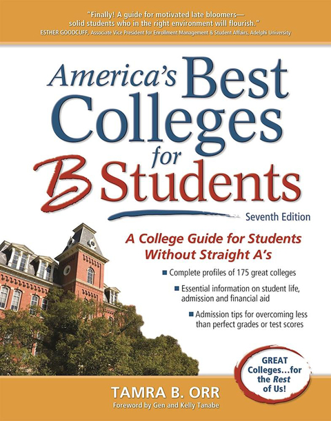 Cover image for book America's Best Colleges for B Students