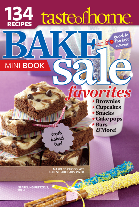 Cover image for book Taste of Home Bake Sale Favorites Mini Book