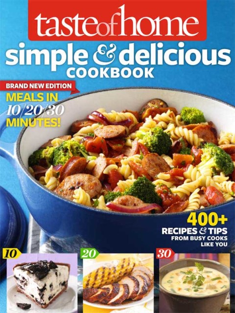 Cover image for book Taste of Home Simple & Delicious Cookbook All-New Edition!