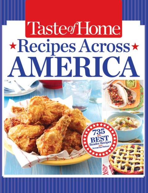 Cover image for book Taste of Home Recipes Across America
