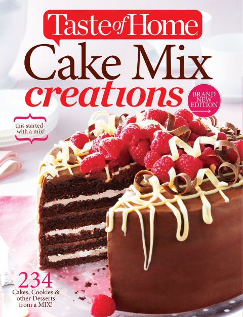 Cover image for book Taste of Home Cake Mix Creations Brand New Edition