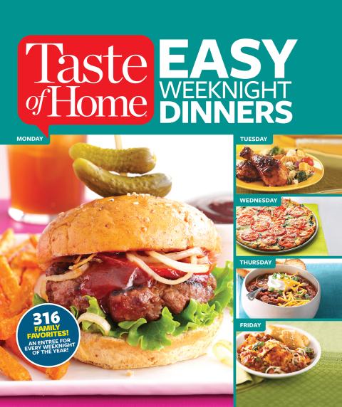 Cover image for book Taste of Home Easy Weeknight Dinners